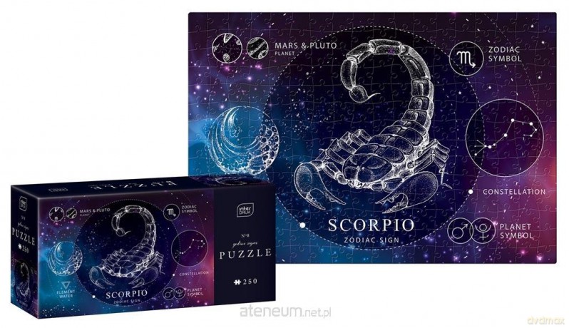 INDERDRUK 250 el. Zodiac Signs 8 Scorpio [PUZZLE]