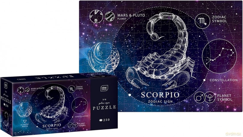 INDERDRUK 250 el. Zodiac Signs 8 Scorpio [PUZZLE]