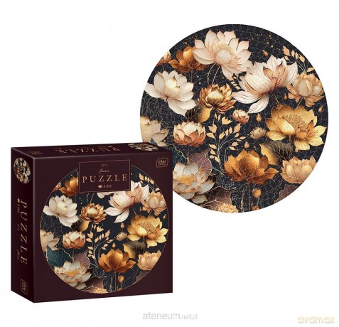 INDERDRUK 500 el. Round Flowers 1 [PUZZLE]