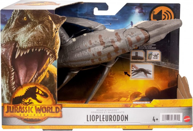 Jurassic World dinozaur z dżwiękami Liopleurodon [FIGURKA]