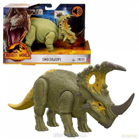 Jurassic World dinozaur z dżwiękami Sinoceratops [FIGURKA]