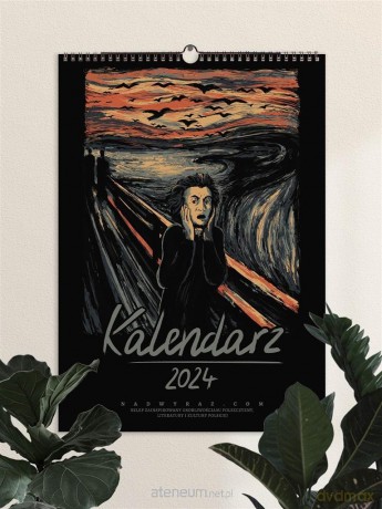 Kalendarz 2024 Literacki [KALENDARZ]