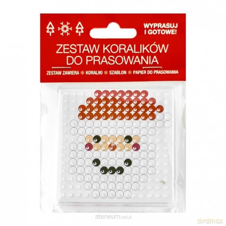 Koraliki do prasowania - Mikołaj