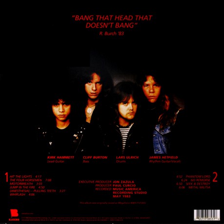 Metallica: Kill'em All [Winyl]