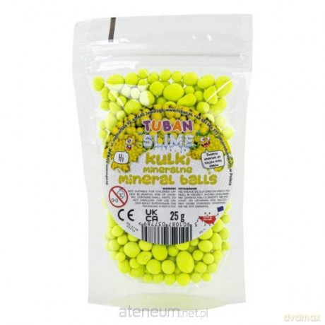 Kulki mineralne 25g - limonkowe