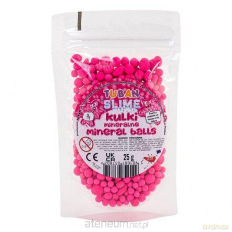 Kulki mineralne 25g - różowe