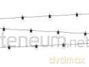 Lampki dekoracyjne LED czarne 5m