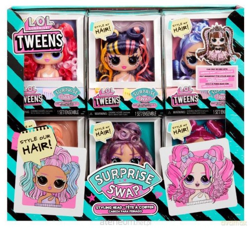 LOL Surprise Tweens Swap Styling Head mix