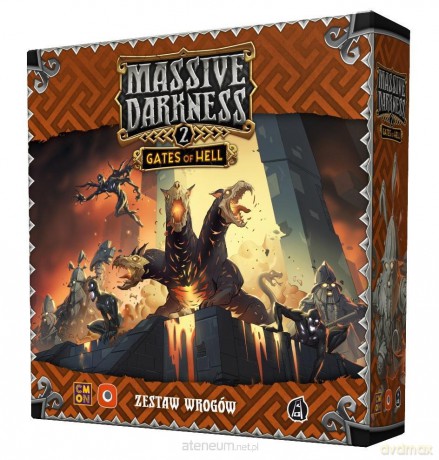 Massive Darkness 2: Gates of Hell zestaw wrogów [GRA PLANSZOWA]