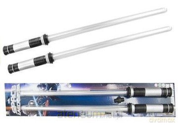 Miecz świetlny na baterie 68cm 2szt
