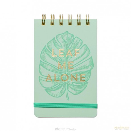 Notatnik 80K linia Leaf Me Alone
