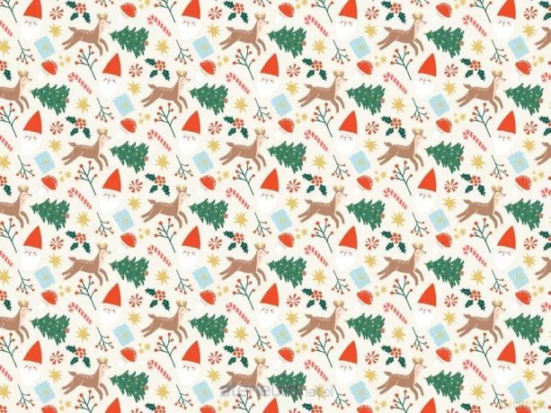 Papier do pakowania - Merry Christmas 70x200cm