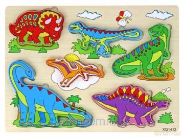 Puzzle drewniane 3D 11el [PUZZLE]