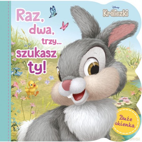 Raz, dwa, trzy, szukasz ty! Disney Króliczki - Monika Kiersnowska [KSIĄŻKA]