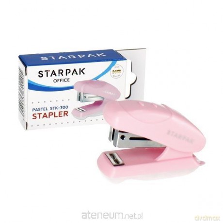 Zszywacz mini STK-300 pastel różowy