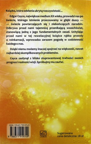 Edgar Cayce o Reinkarnacji - Edgar Cayce, Noel Langley [KSIĄŻKA]
