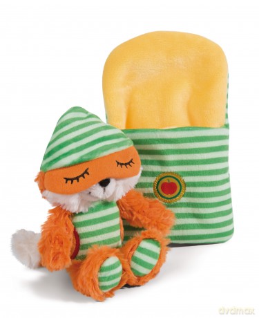 NICI Pluszowy Śpiący lis Finjo 14 cm