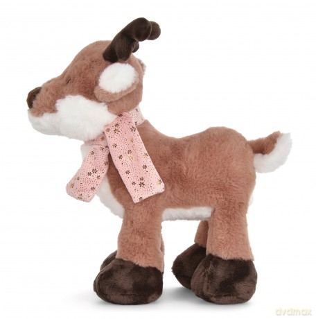 NICI GREEN Stojąca przytulanka renifer Jonte 34 cm