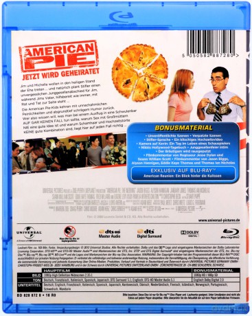 American Wedding (American Pie: Wesele) [Blu-Ray]