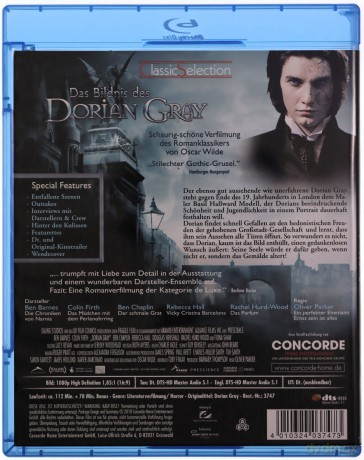 Dorian Gray [Blu-Ray]