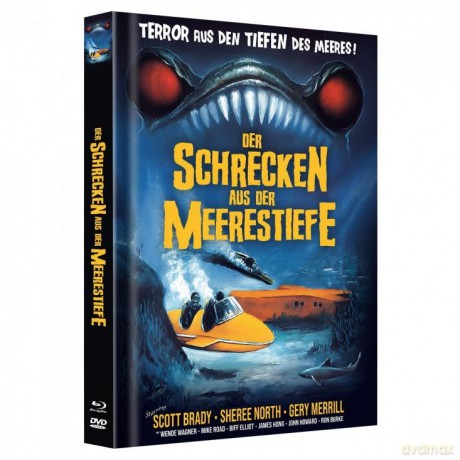 Destination Inner Space / Terror of the Deep (Mediabook) [2xBlu-Ray]+[DVD]