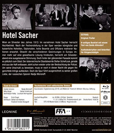 Hotel Sacher [Blu-Ray]