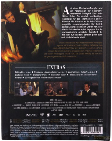 Maverick (Mediabook) [Blu-Ray]+[DVD]