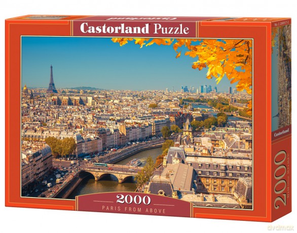 CASTORLAND 2000 el. Paris from Above C-200917-2 [PUZZLE]