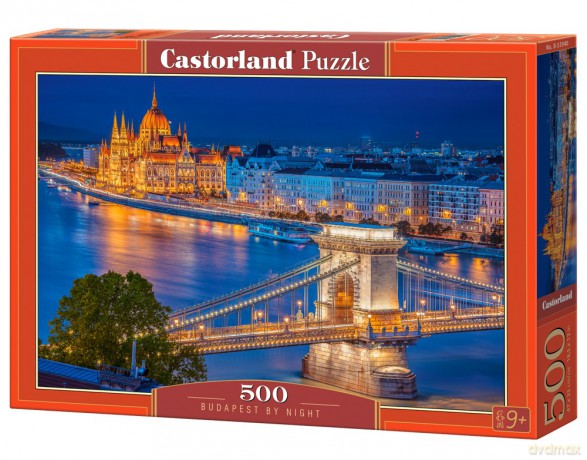 CASTORLAND 500 el. Budapest by Night B-53940 [PUZZLE]
