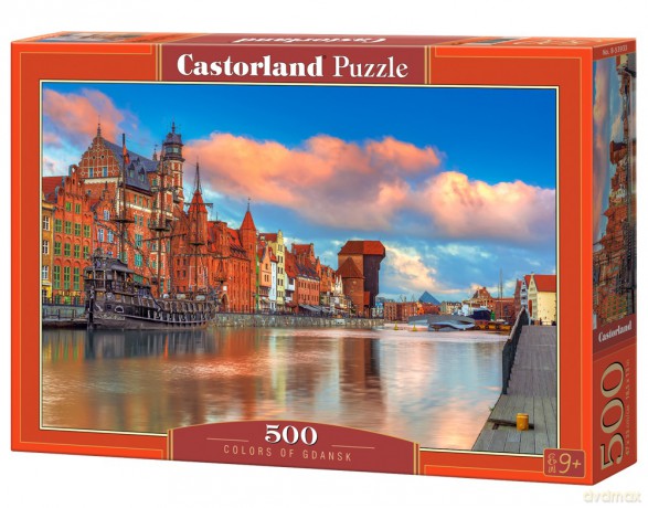 CASTORLAND 500 el. Colors of Gdańsk B-53933 [PUZZLE]