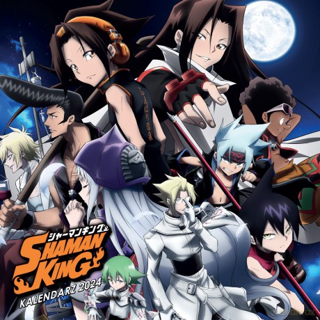 Kalendarz 2024 ścienny Shaman King [KALENDARZ]