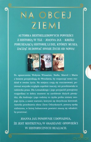 Pakiet Na obcej ziemi: Nowe życie, Czas pokuty, Powiew nadziei Joanna Jax