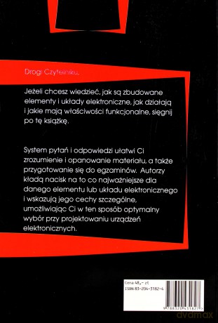 Elementy i układy elektroniczne w pytaniach i odpowiedziach - Jerzy Pasierbiński, Mirosław Rusek [KSIĄŻKA]
