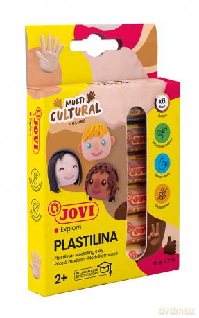 Plastelina 6 kolorów cielistych po 15 g