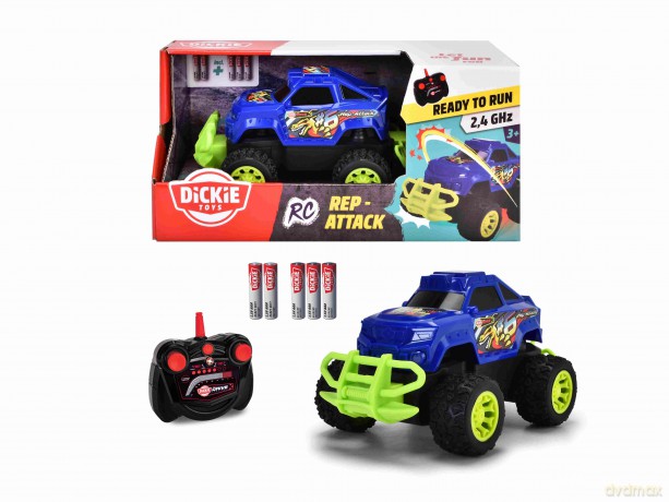 Pojazd sterowany Dickie Toys RC rep attack 15,5 cm
