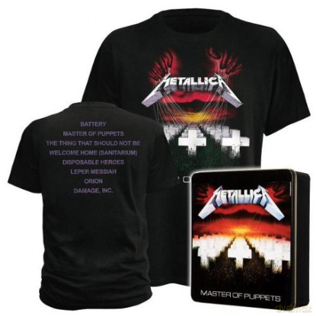 Metallica: Master Of Puppets M Ts In Tin [T-Shirt]