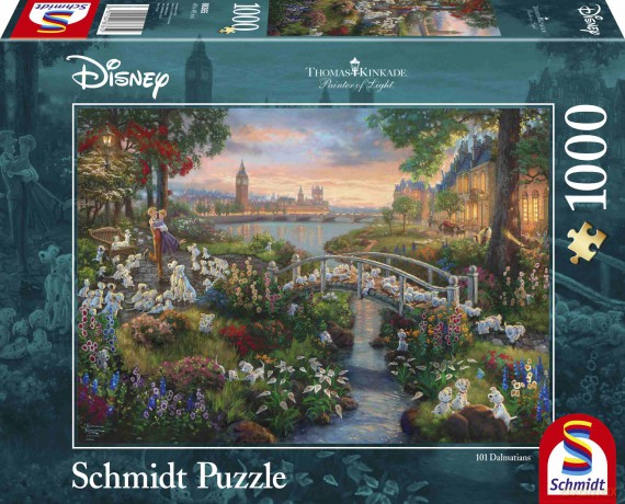 SCHMIDT 1000 el. SQ T. Kinkade 101 dalmatyńczyków 110750 [PUZZLE]