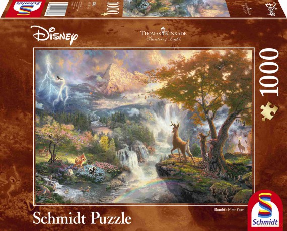 SCHMIDT 1000 el. SQ T. Kinkade Bambi 110748 [PUZZLE]