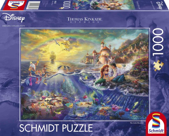 SCHMIDT 1000 el. SQ T. Kinkade Mała Syrenka 110746 [PUZZLE]