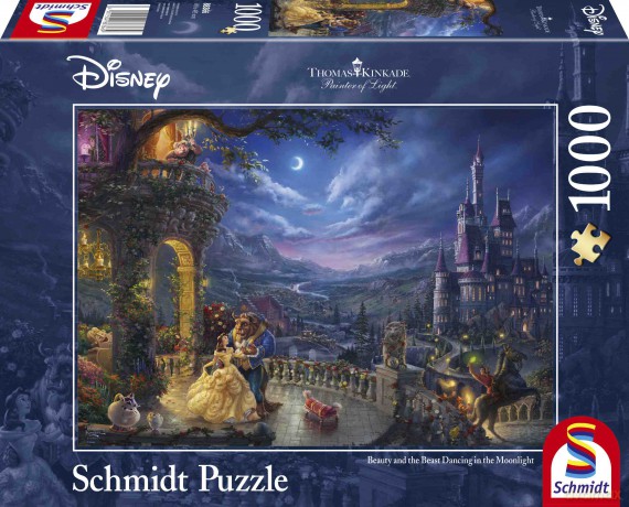 SCHMIDT 1000 el. SQ T. Kinkade Piękna i Bestia 110751 [PUZZLE]