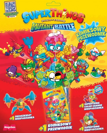 Superthings Mutant Battle Starterpack (V. 0) [FIGURKA]