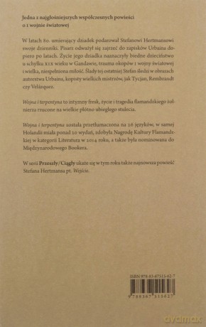 Wojna i Terpentyna - Stefan Hertmans [KSIĄŻKA]