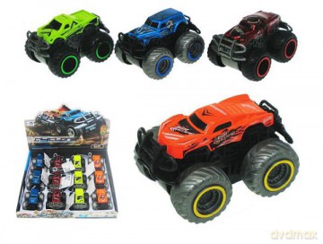 Auto 8,5cm duże koła 4 kolory 779-31A mix