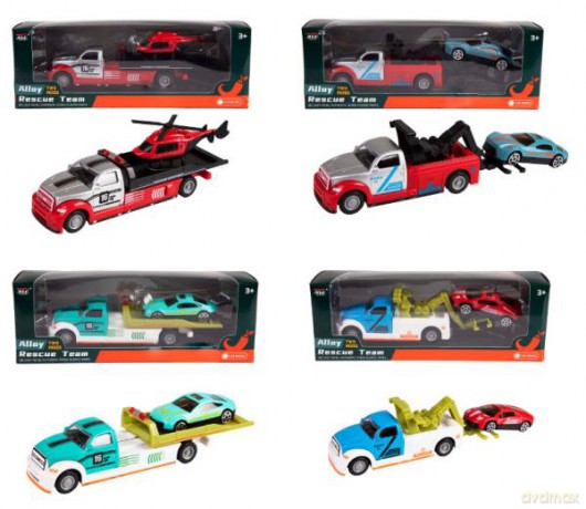 Auto holownik z pojazdem 1008702 mix