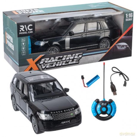 Auto na radio Land Rover czarny 1009130