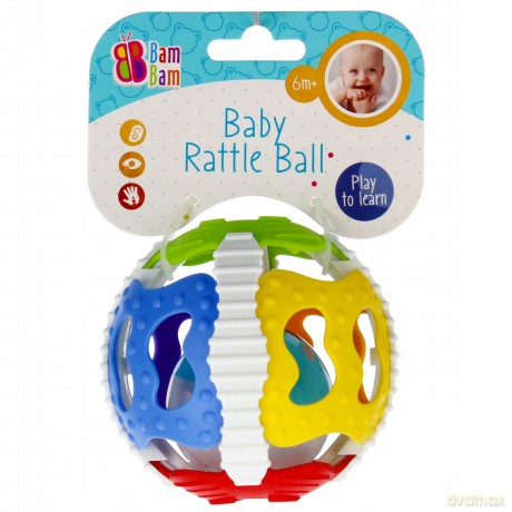 Kula gumowa z dźwiękiem BAM BAM 515077