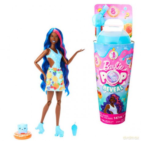Barbie Pop Reveal Owocowy miks Lalka Seria Owocowy sok HNW42