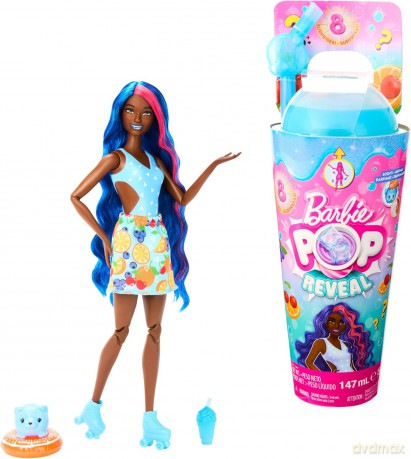 Barbie Pop Reveal Owocowy miks Lalka Seria Owocowy sok HNW42