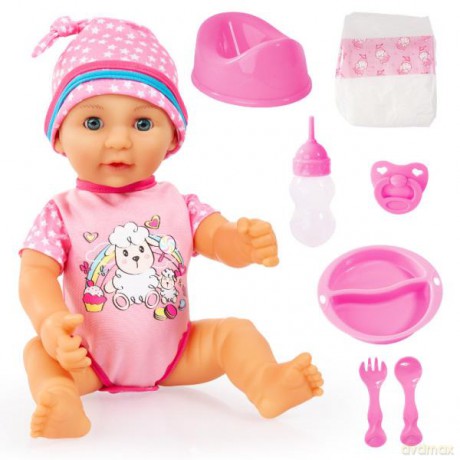 Bayer Lalka Lisa Newborn Baby 40cm 94073AD