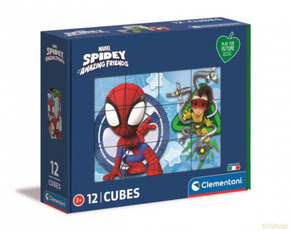 Clementoni Klocki obrazkowe 12el Play for future Spidey and his Amazing Friends 45015